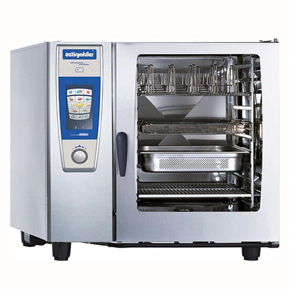 ÖZTİ/RATIONAL GAZLI FIRIN 10*2/1 GN SCC FIVE SENSES 102G