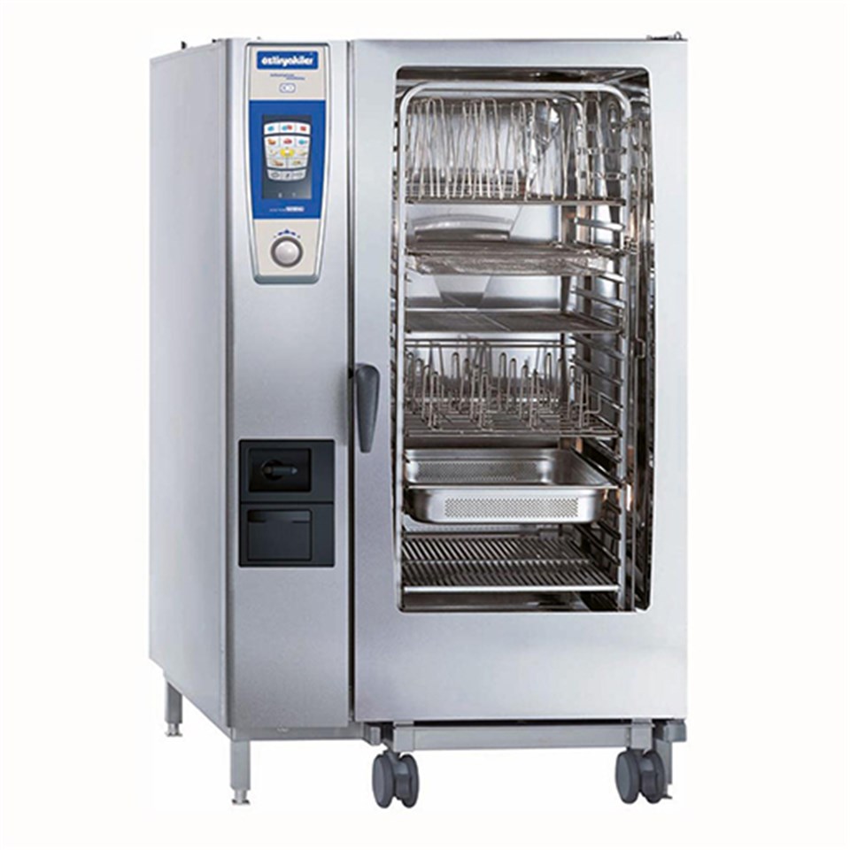 ÖZTİ/RATIONAL GAZLI FIRIN 20*2/1 GN SCC FIVE SENSES 202G