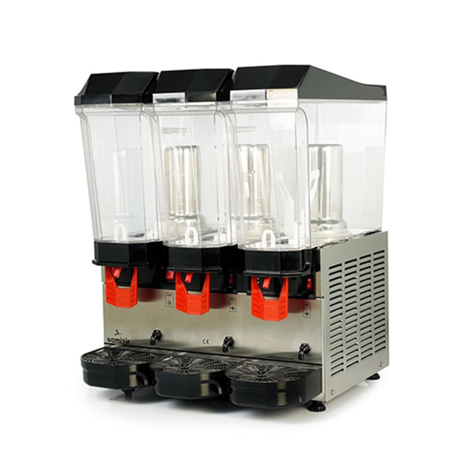 Öztiryakiler 3 Lü Şerbet Soğutucu 20+20+20 Litre