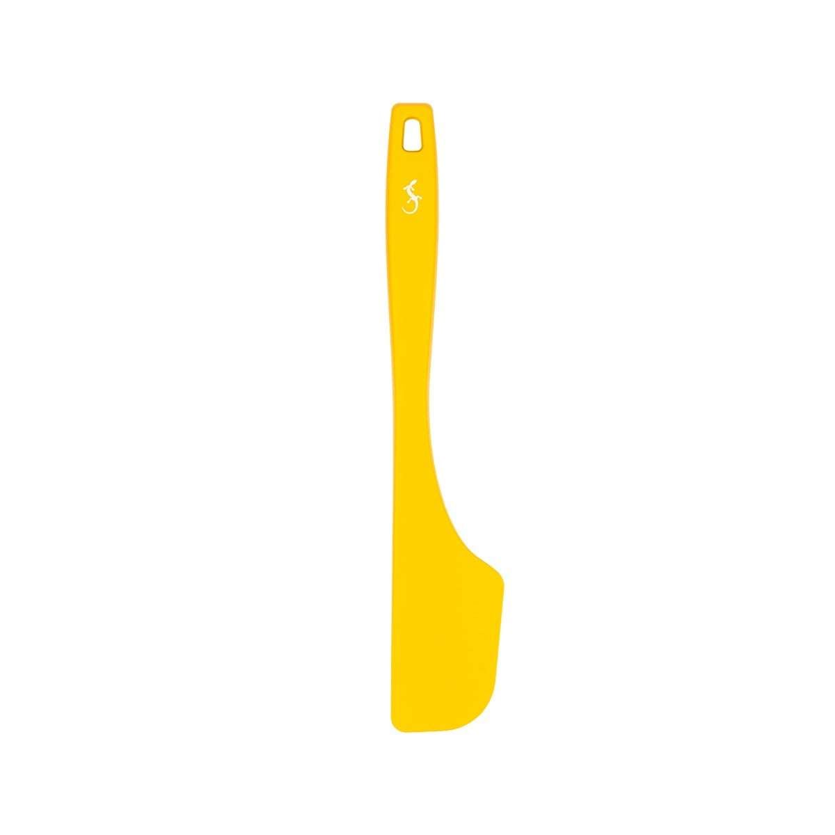 Lurch - Platin Silikon Hamur Kazıyıcı 28 cm Sarı - Yanmaz, Yapışmaz, Bükülmez, Çizmez, Tat ve Koku Bırakmaz - 240046