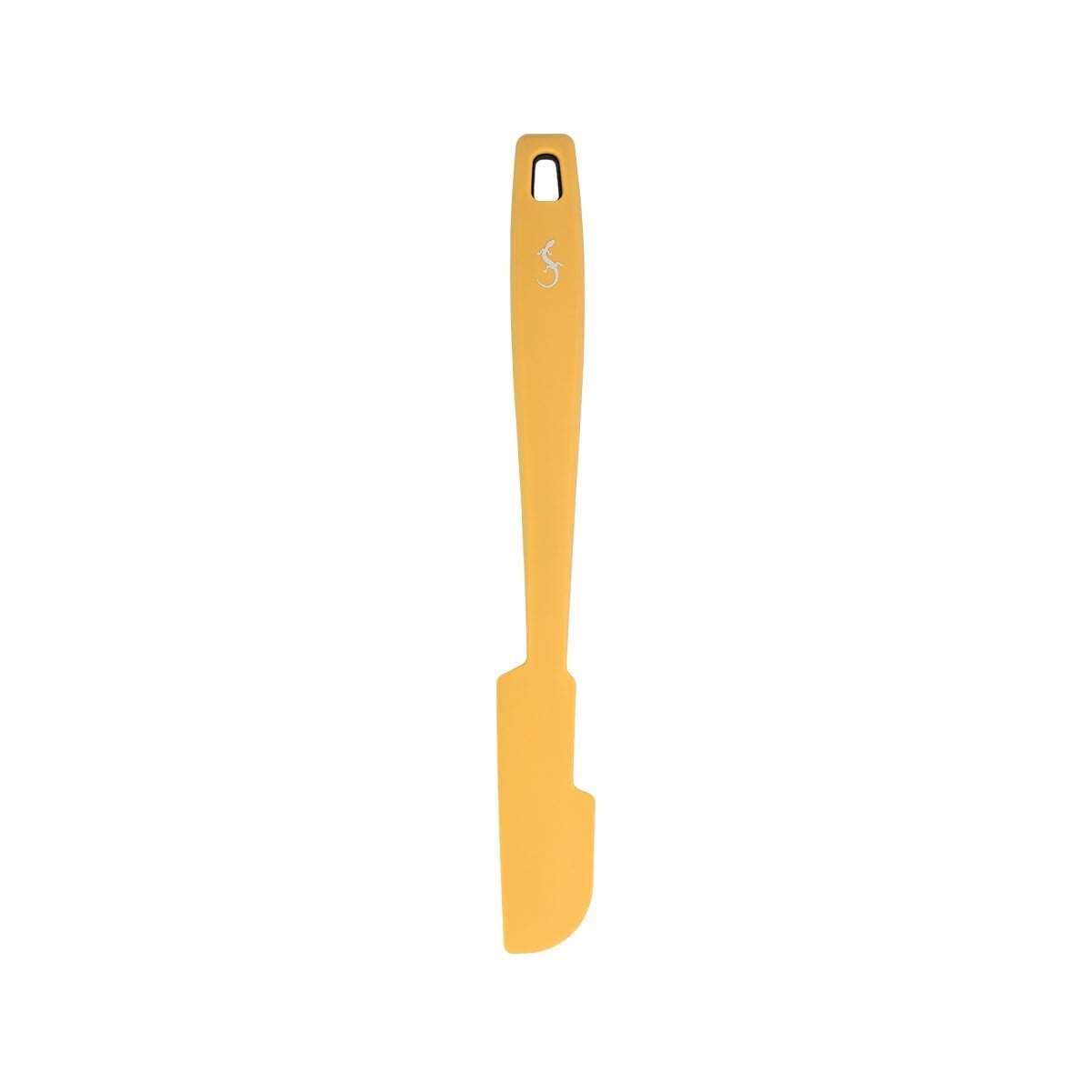 Lurch - Platin Silikon Mini Hamur Kazıyıcı 26 cm Sarı - Yanmaz, Yapışmaz, Bükülmez, Çizmez, Tat ve Koku Bırakmaz - 240045