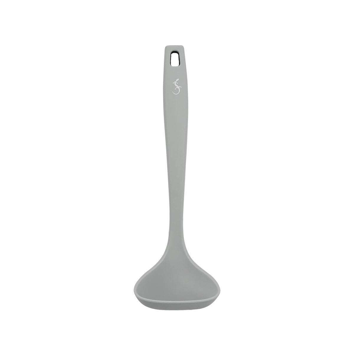 Lurch - Platin Silikon Sos Kepçesi 28 cm Açık Gri - Yanmaz, Yapışmaz, Bükülmez, Çizmez, Tat ve Koku Bırakmaz - 240015
