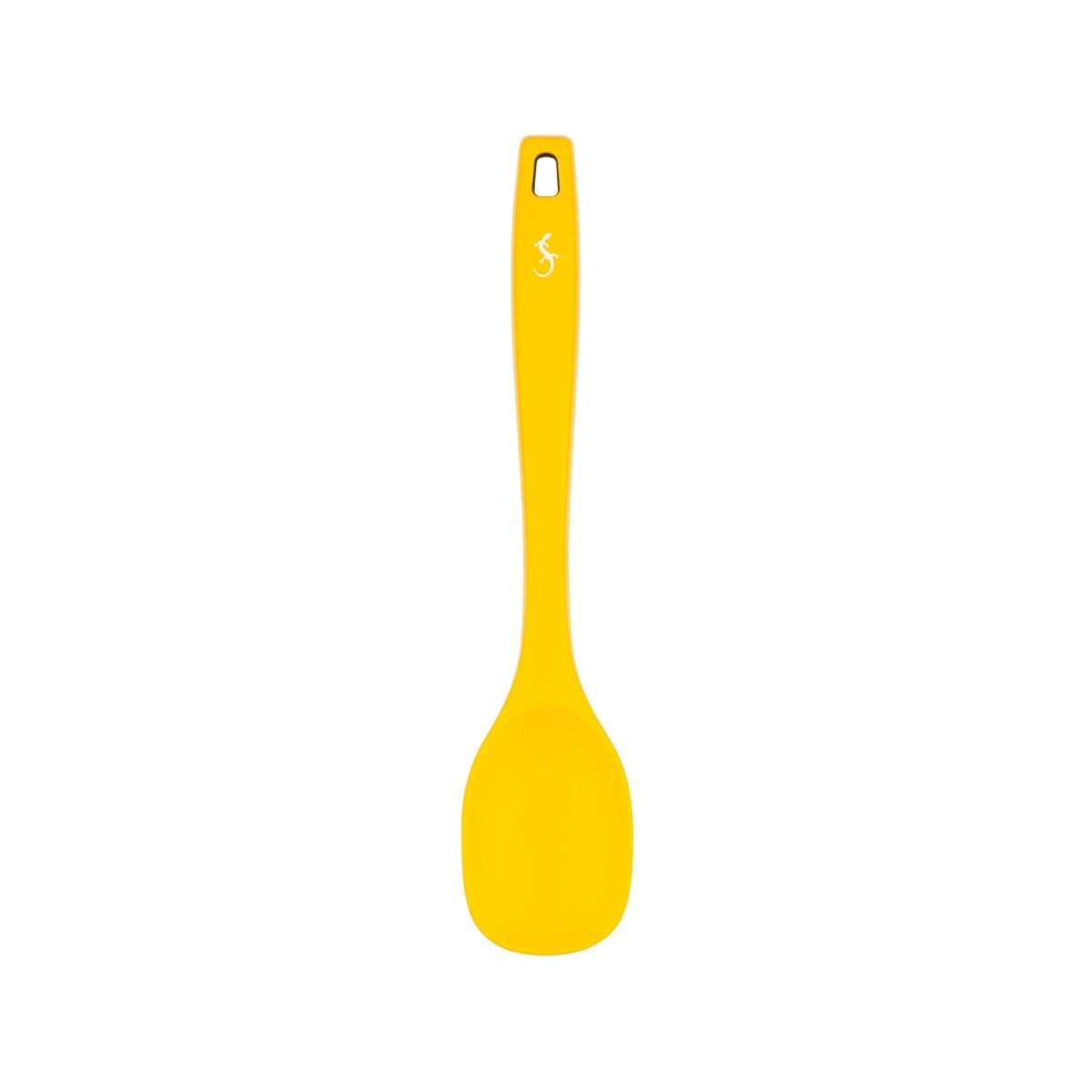 Lurch - Platin Silikon Yemek Kaşığı 28 cm Sarı - Yanmaz, Yapışmaz, Bükülmez, Çizmez, Tat ve Koku Bırakmaz - 240041