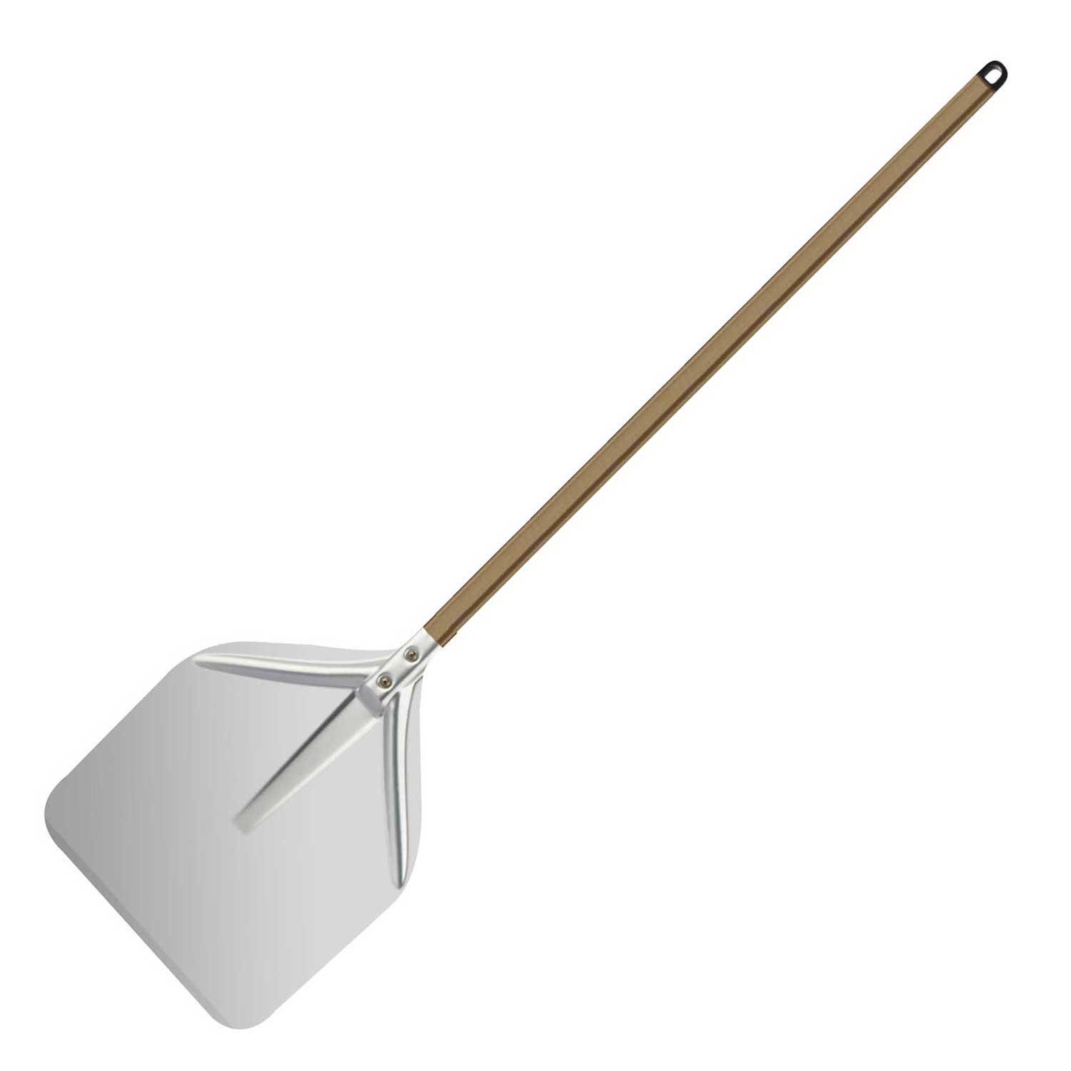 Abm Eco Pizza Küreği, Alüminyum, 40 Cm, Uzun Sap, Altınbaşak, Pizza Kürekleri