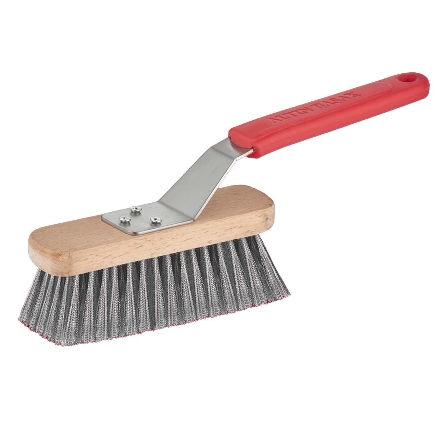 Abm Fırın Temizlik Fırçası, Kısa Çelik Kıl, 16x4,5 Cm, Altınbaşak, Fırın Temizlik Fırçaları