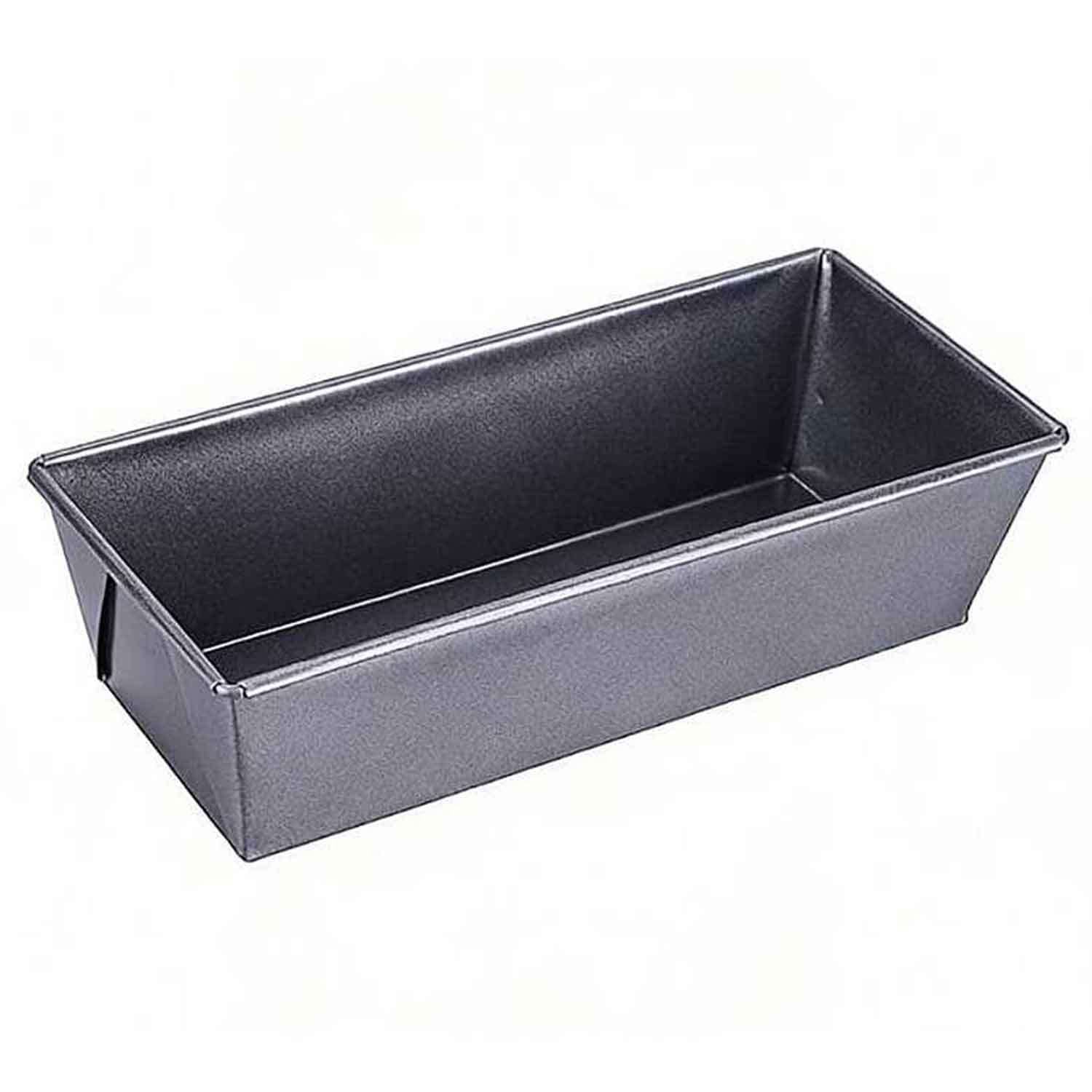 Baton Kek Kalıbı Karbon Çelik 25 cm, Yapışmaz Kaplamalı, EPİNOX, Karbon Çelik Kek Kalıbı