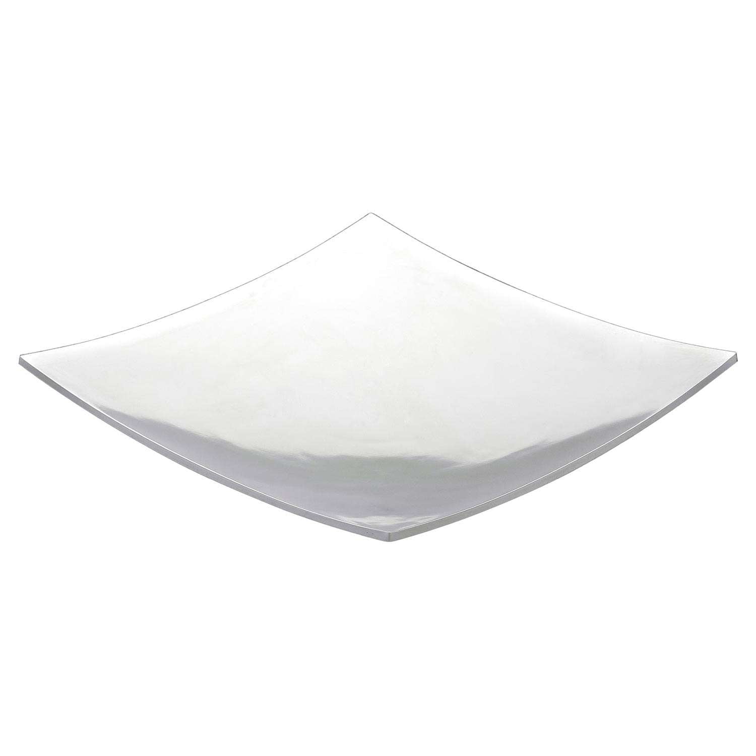 Biradlı Açık Büfe Pastane Sunum Tepsisi, Melamin, 42x42x5 Cm, BİRADLI, Kaseler, Sunum Tabakları