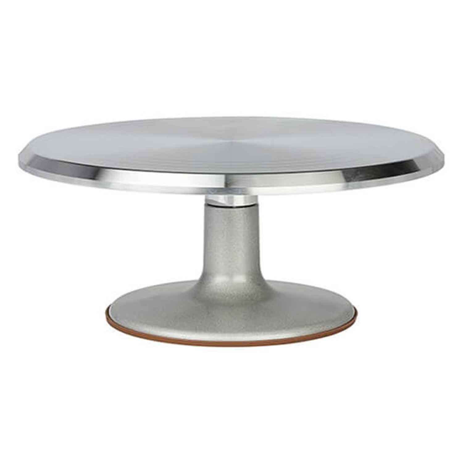 Biradlı Dönerli Pasta Sıvama Standı, Metal  30 Cm, BİRADLI, Pasta Sıvama Standı