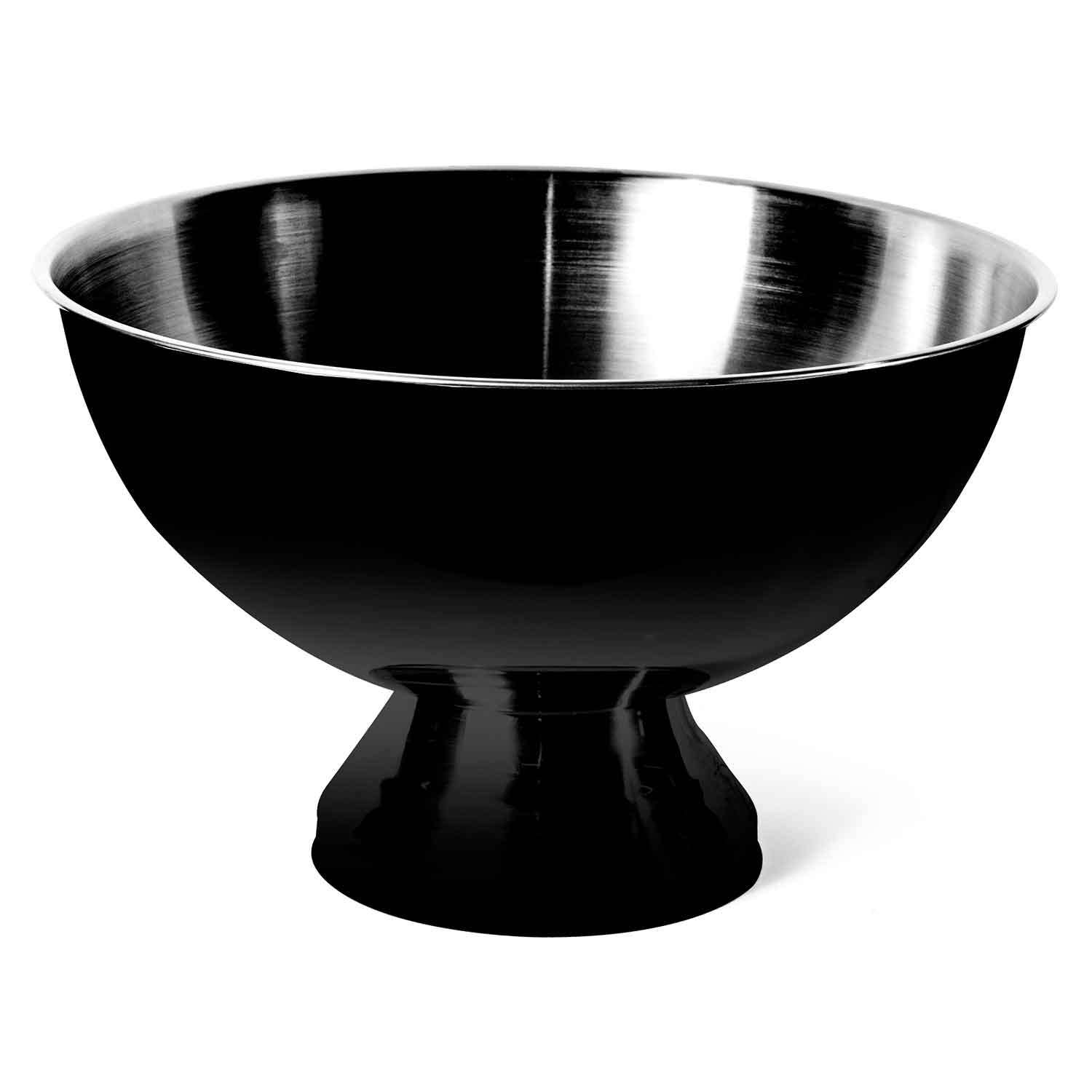 Biradlı Punch Kasesi, Çelik, Siyah, 39x25 Cm, BİRADLI, Kategorisiz