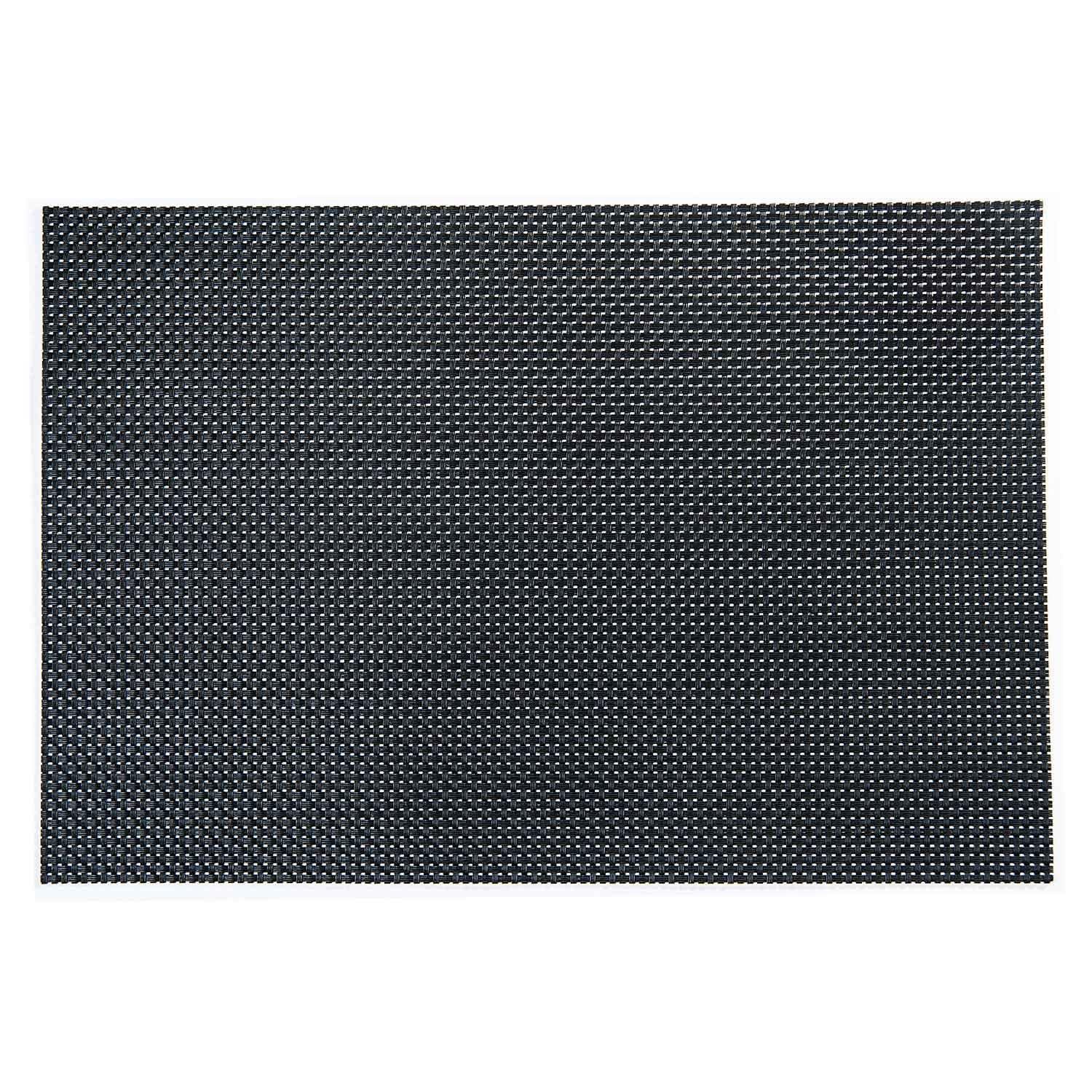 Biradlı Pvc Amerikan Servis, Siyah 30X45 Cm, BİRADLI, Amerikan Servisler