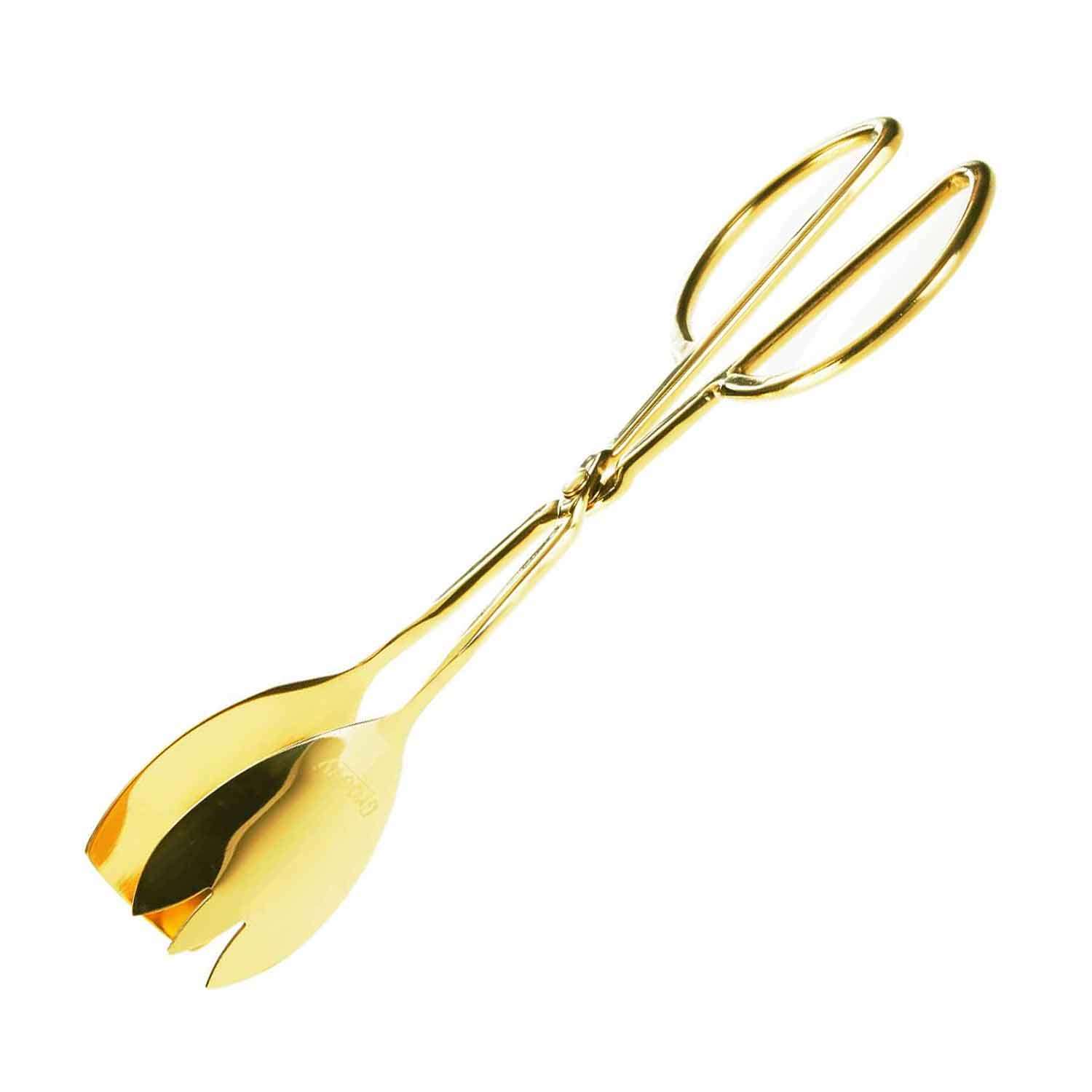 Biradlı Servis Makası, Altın, 26 Cm, BİRADLI, Kategorisiz