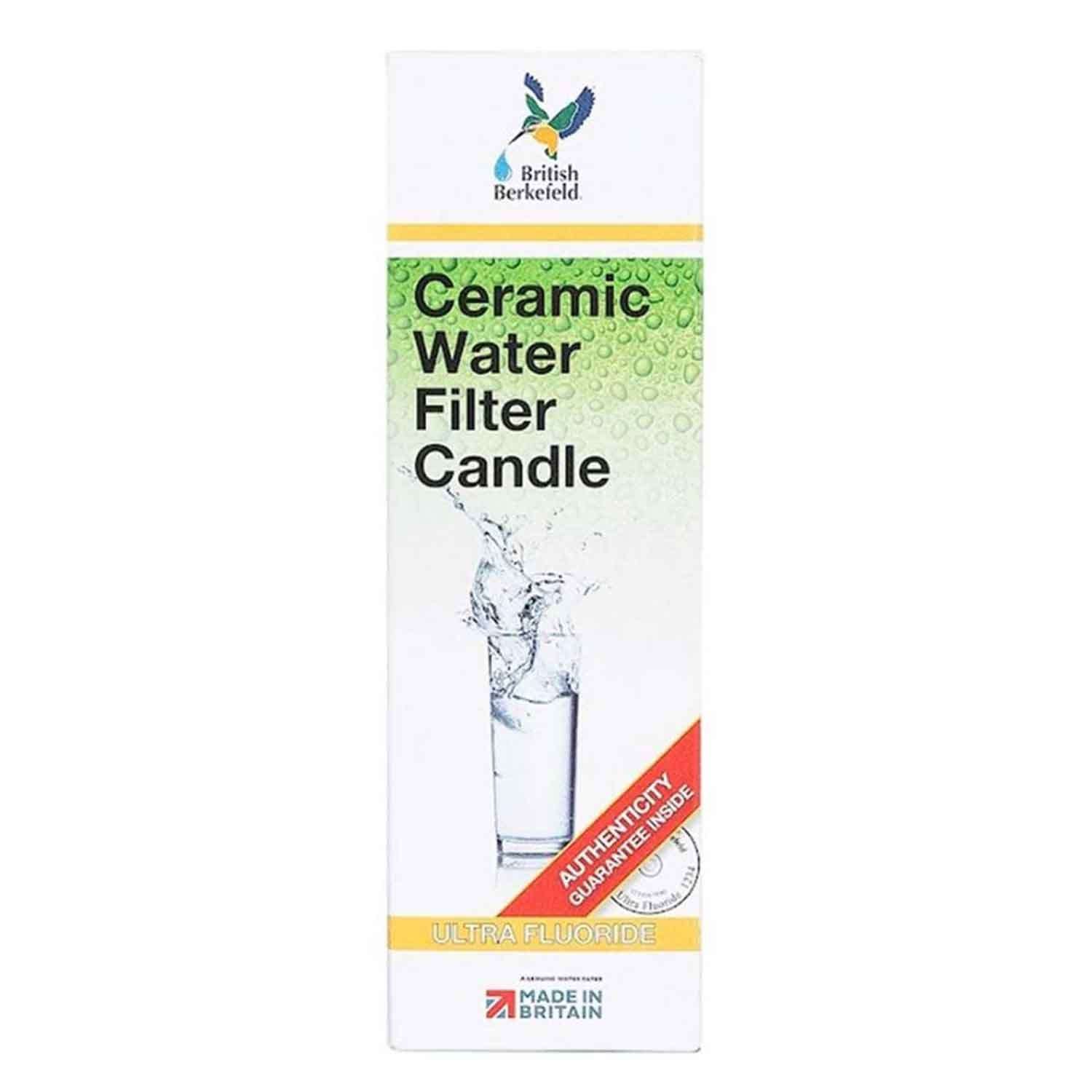 British Berkefeld Seramik Ultra Florür Su Arıtıcı Filtre, British Berkefeld, Seramik Filtre