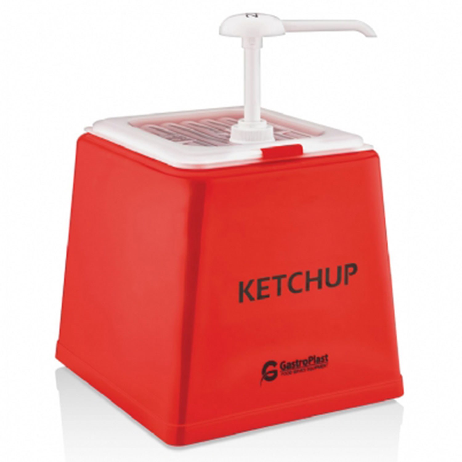 GastroPlast Tekli Ketçap Pompası, Abs Standlı 2,5 Litre