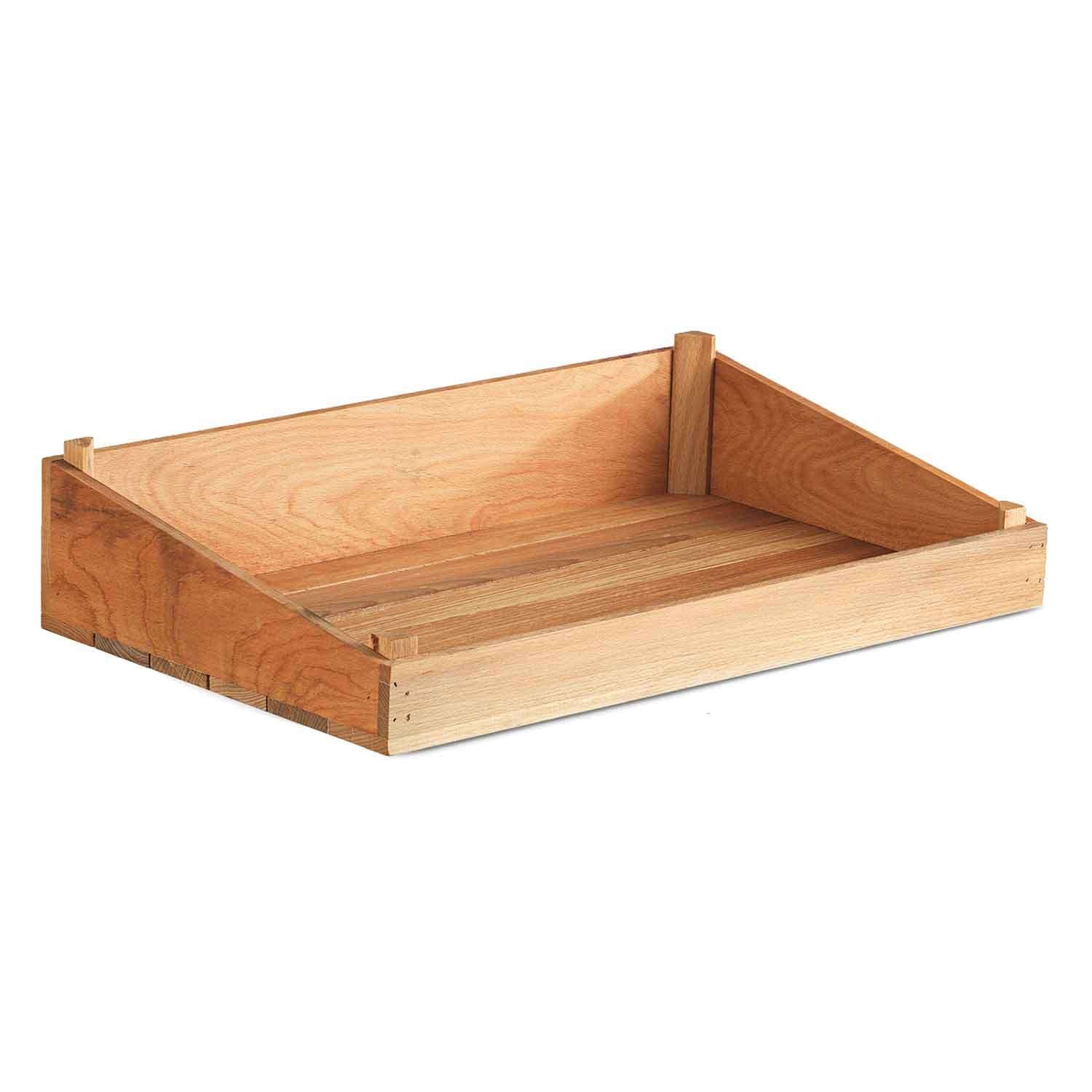 Groovy Açık Büfe Ahşap Sunum Sepeti, 50x30x10 Cm, Groovy, Açık Büfe Teşhir, Servis, Sunum
