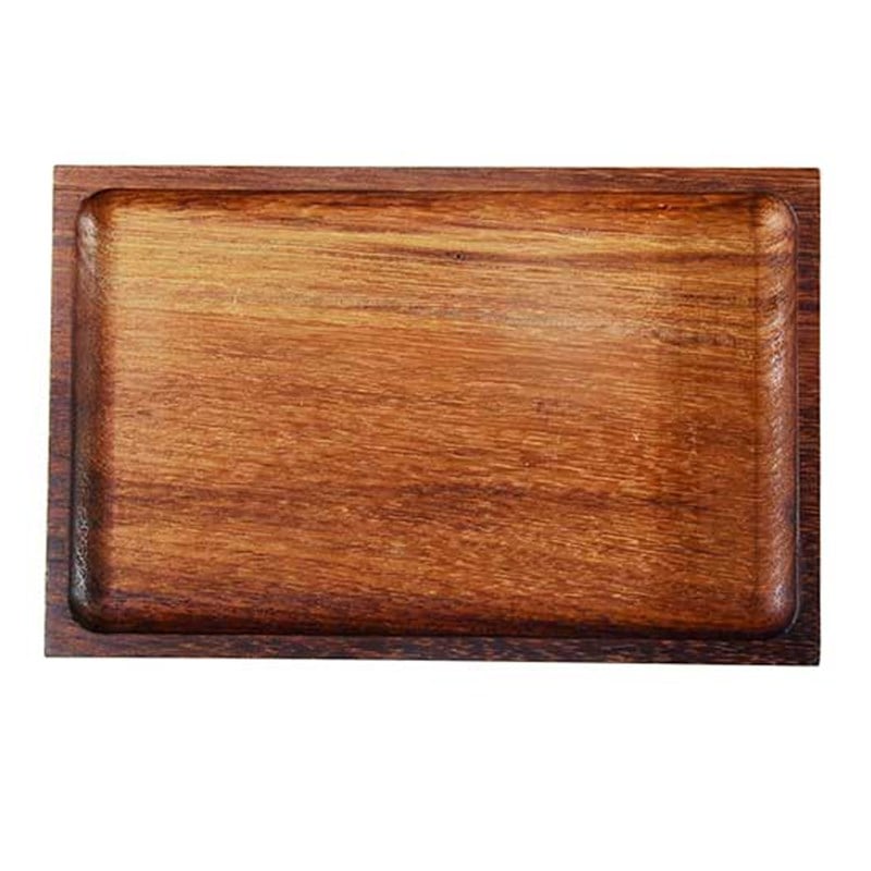 Groovy Ahşap Sunum, Tabak 25x16 Cm
