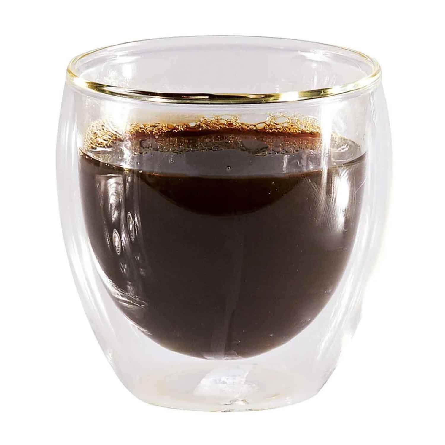 Groovy Çift Cidarlı Bardak, 250 ml, Groovy, Çift Katmanlı Cam Bardaklar