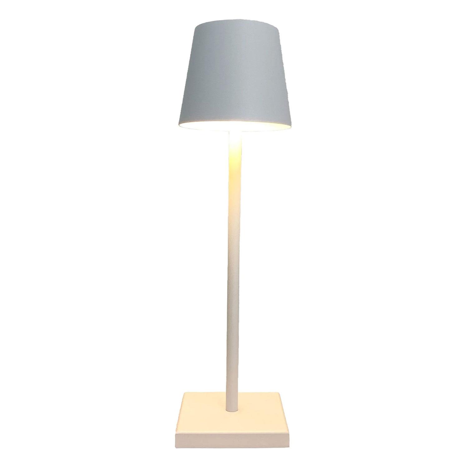 Groovy GRV-814 Şarjlı Masa Lambası, Beyaz, 10x38 Cm, Groovy, Masa Üstü Aksesuarları