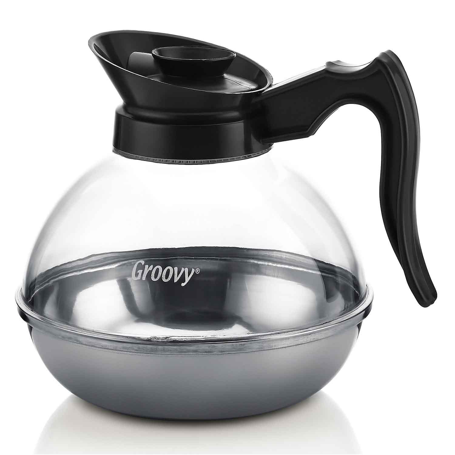 Groovy Kahve Potu, Polikarbon, 1.5 Litre, Groovy, Filtre Kahve Cam Potlar