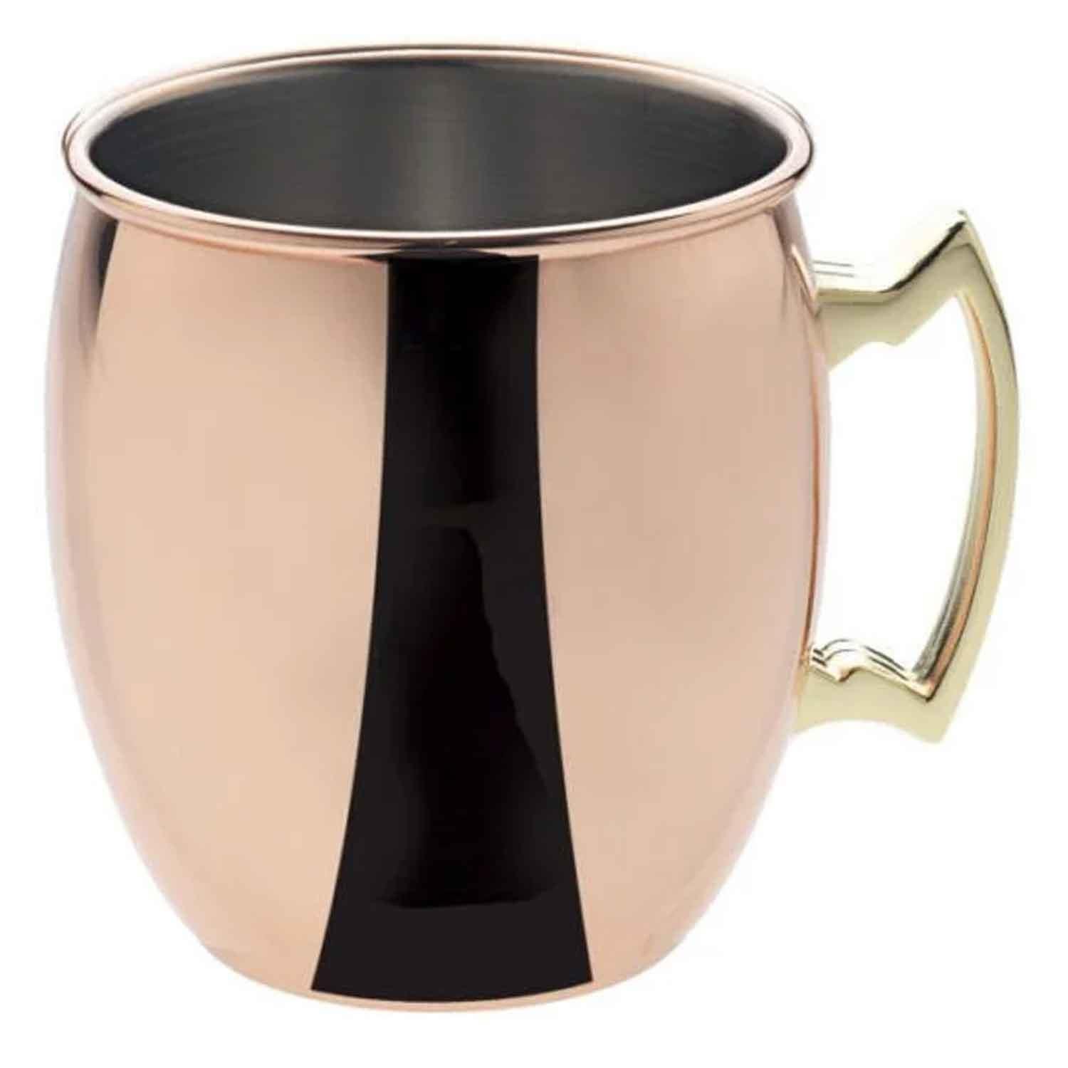 Groovy Moscow Mule Bardak, Çelik, Bakır, 500 cc, Groovy, Kırılmaz Bardaklar