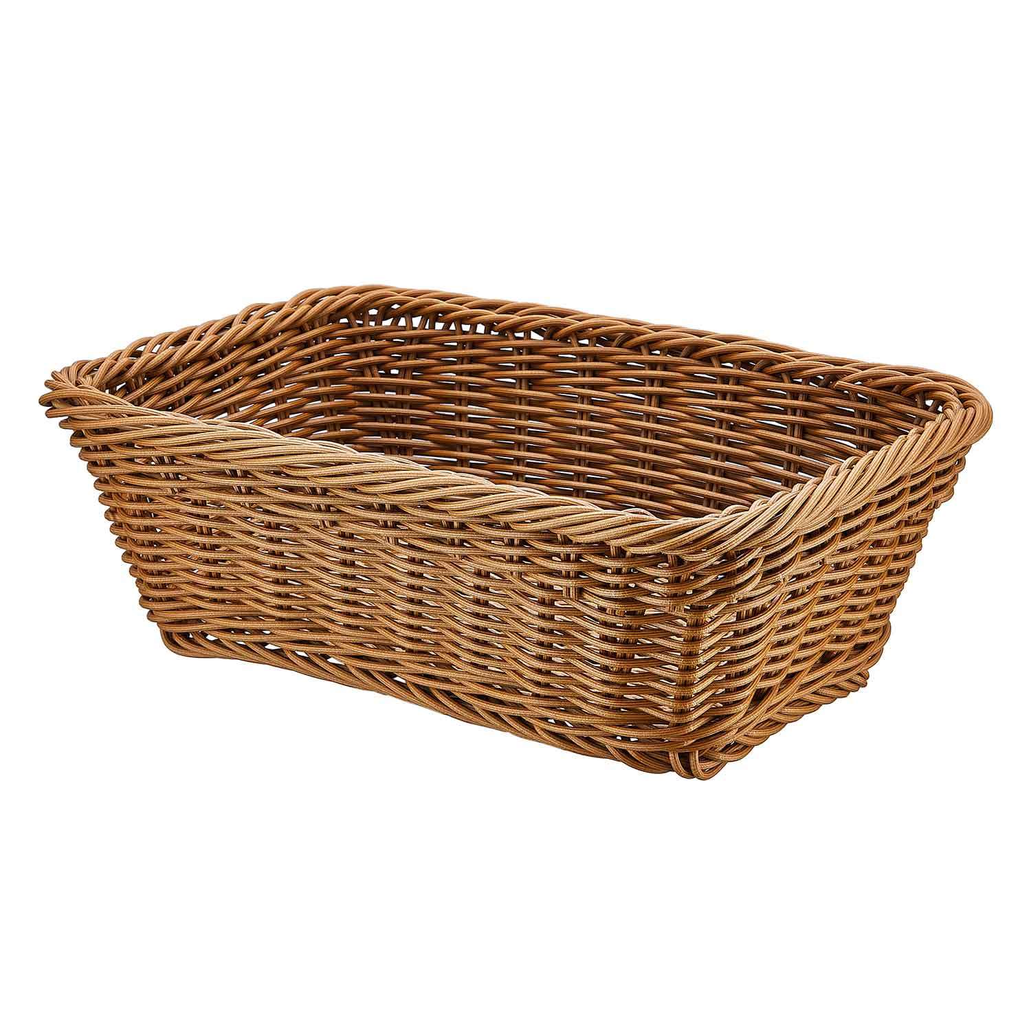 Groovy Plastik Dikdörtgen Ekmek Sepeti 22x16x7 Cm, Groovy, Ekmek ve Meyve Sepetleri