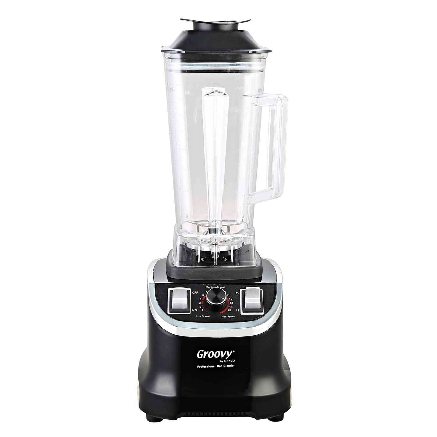 Groovy Profesyonel Bar Blender, 1800 W, Siyah, Groovy, Bar Blender