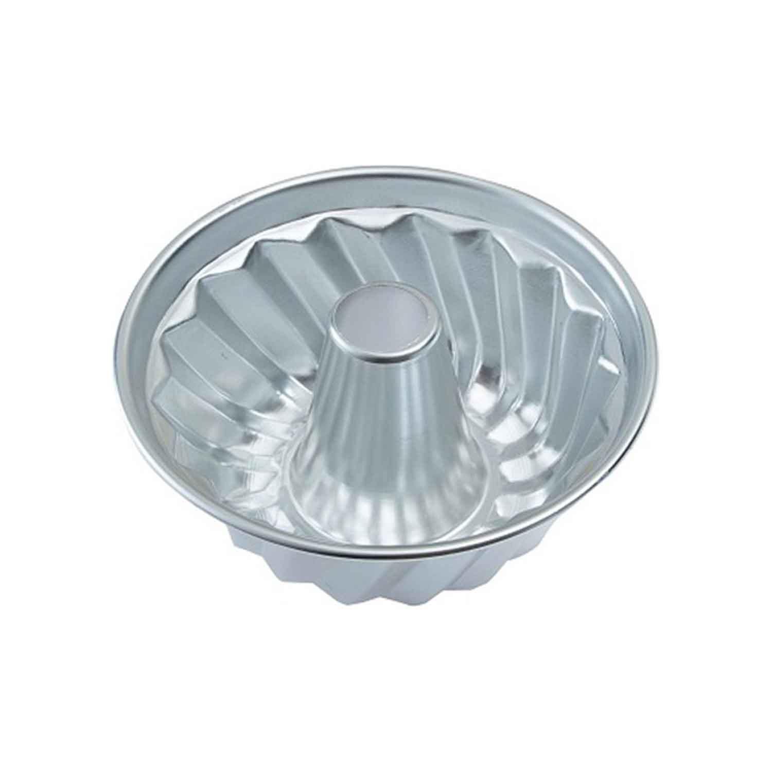 Gurme Chef Dilimli Kek Kalıbı, Alüminyum 10x4 Cm, Gurme Chef, Alüminyum Kek Kalıpları