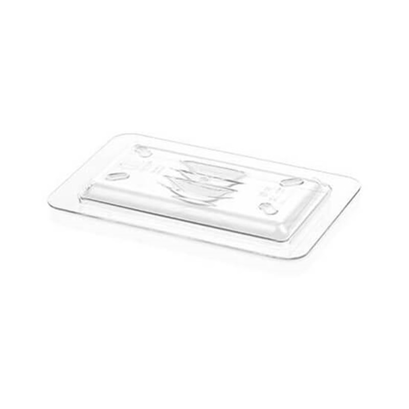 Külsan Gastronom Küvet Kapağı, Gn 1/4, Şeffaf, 26.5x16.2 Cm