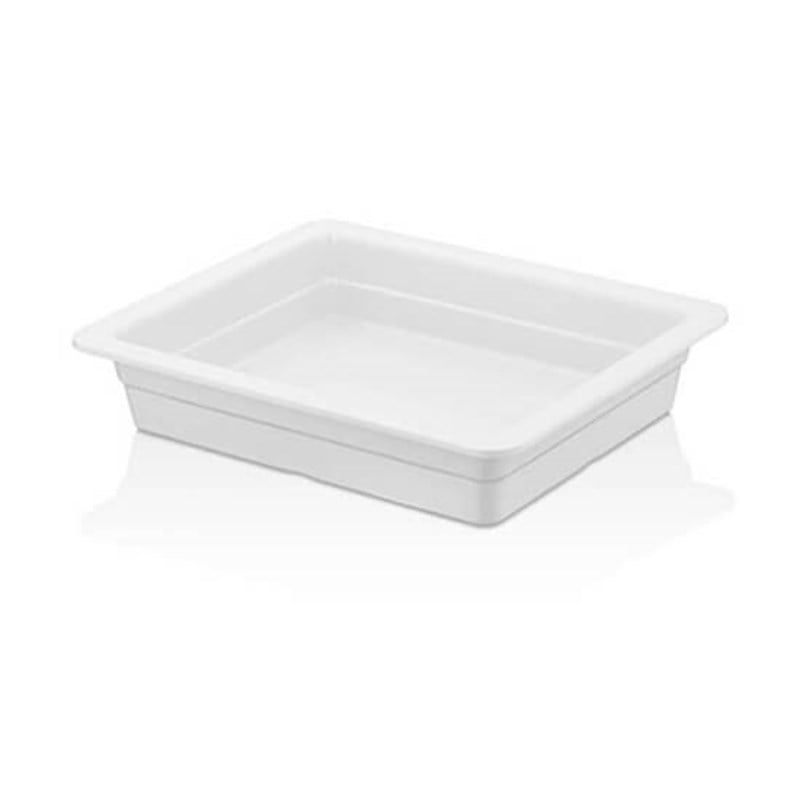 Külsan Thermoset Gastronom Küvet, Gn 1/2, 26.5x32.5 Cm, 2.9 Litre, Beyaz
