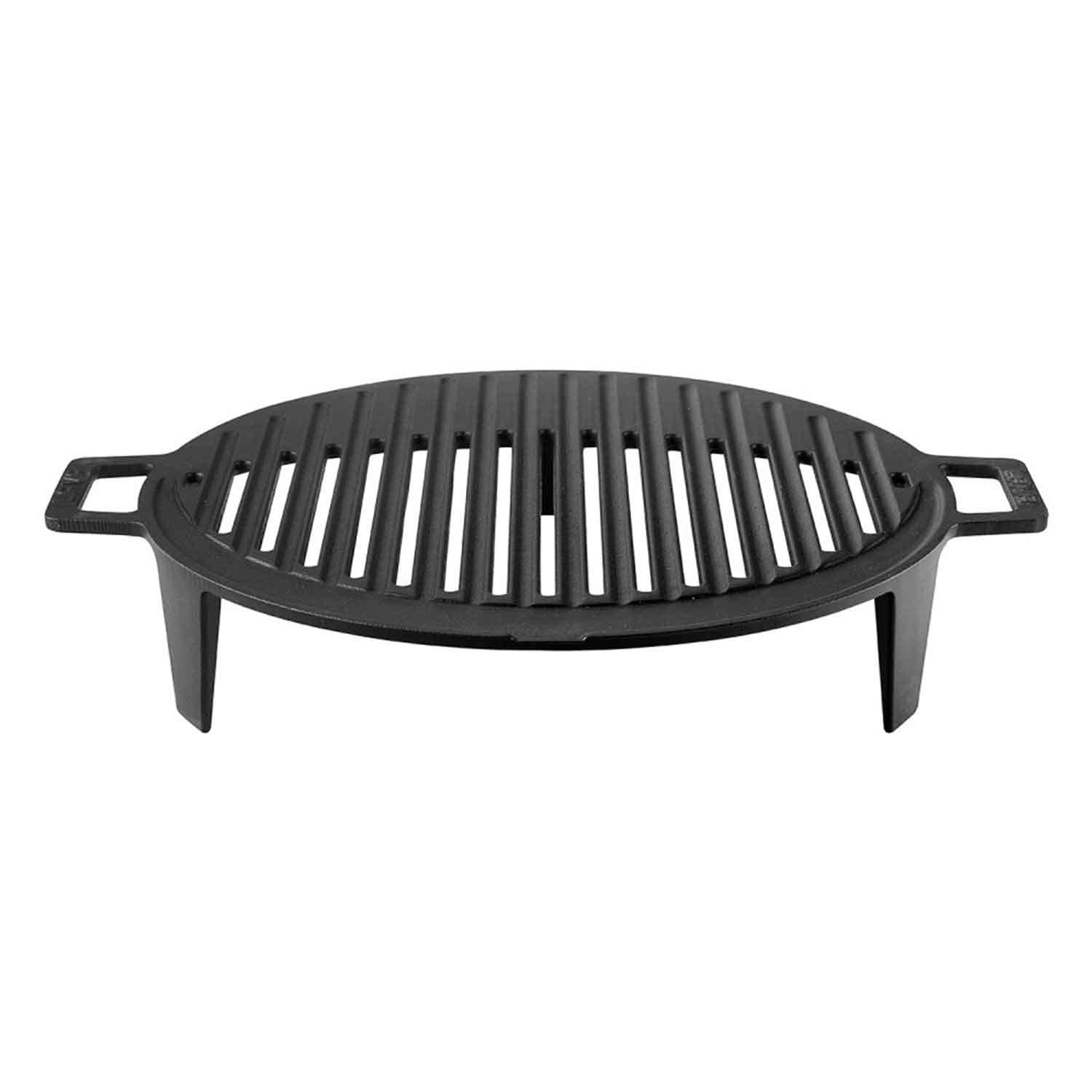 Lava Döküm Döküm Mangal Izgarası, Çift kulplu, 37 Cm, Lava, Barbekü ve Izgara Ekipmanları