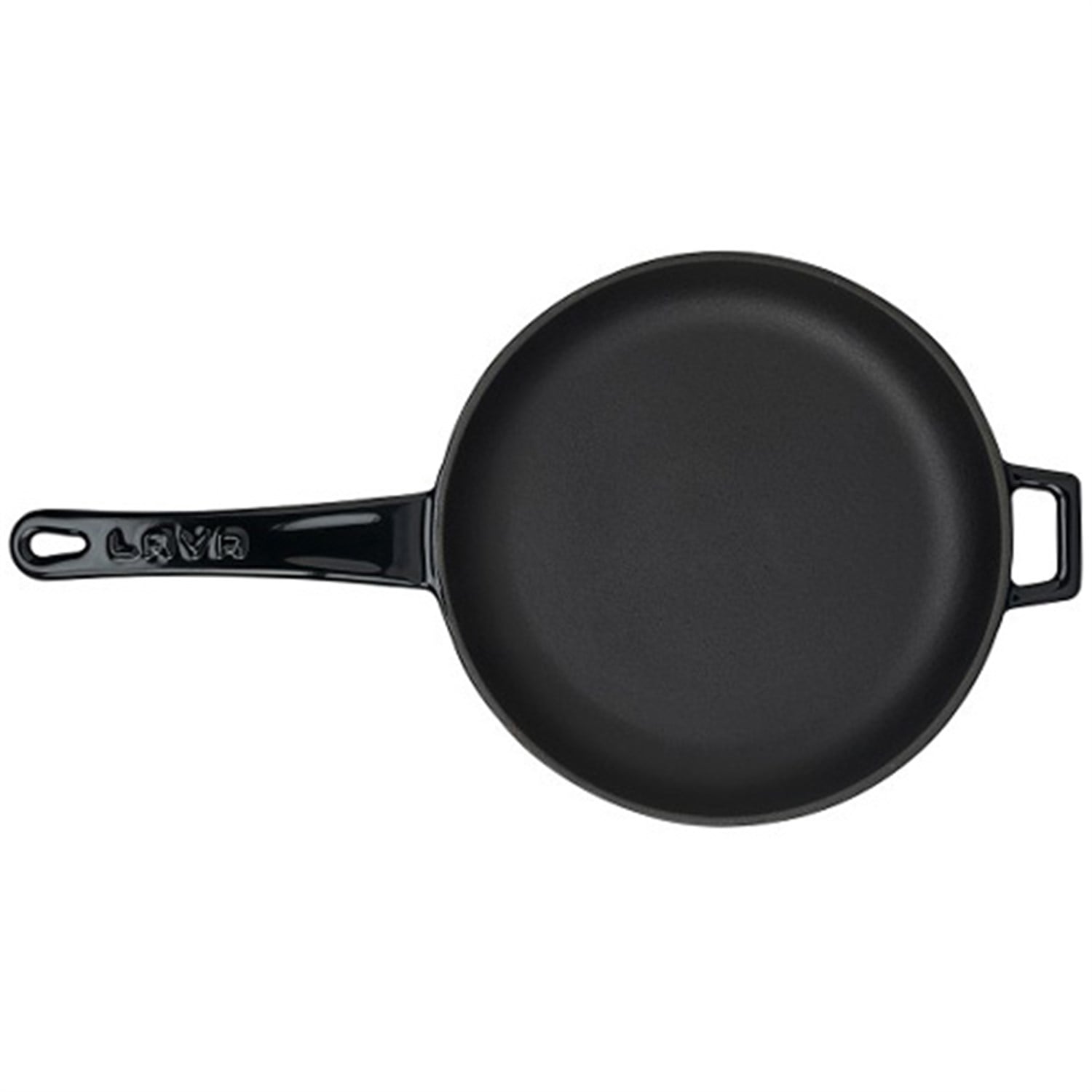 Lava Kızartma Tavası Döküm Metal Kulplu Siyah 0,42 Litre 16 Cm