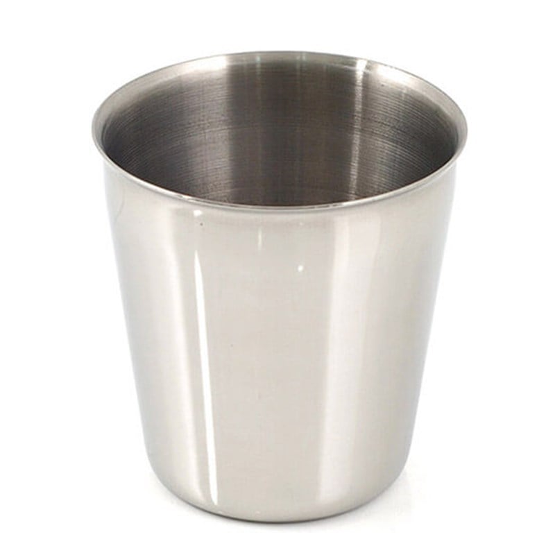 Özbir Konik Paslanmaz Bardak 8x8 Cm