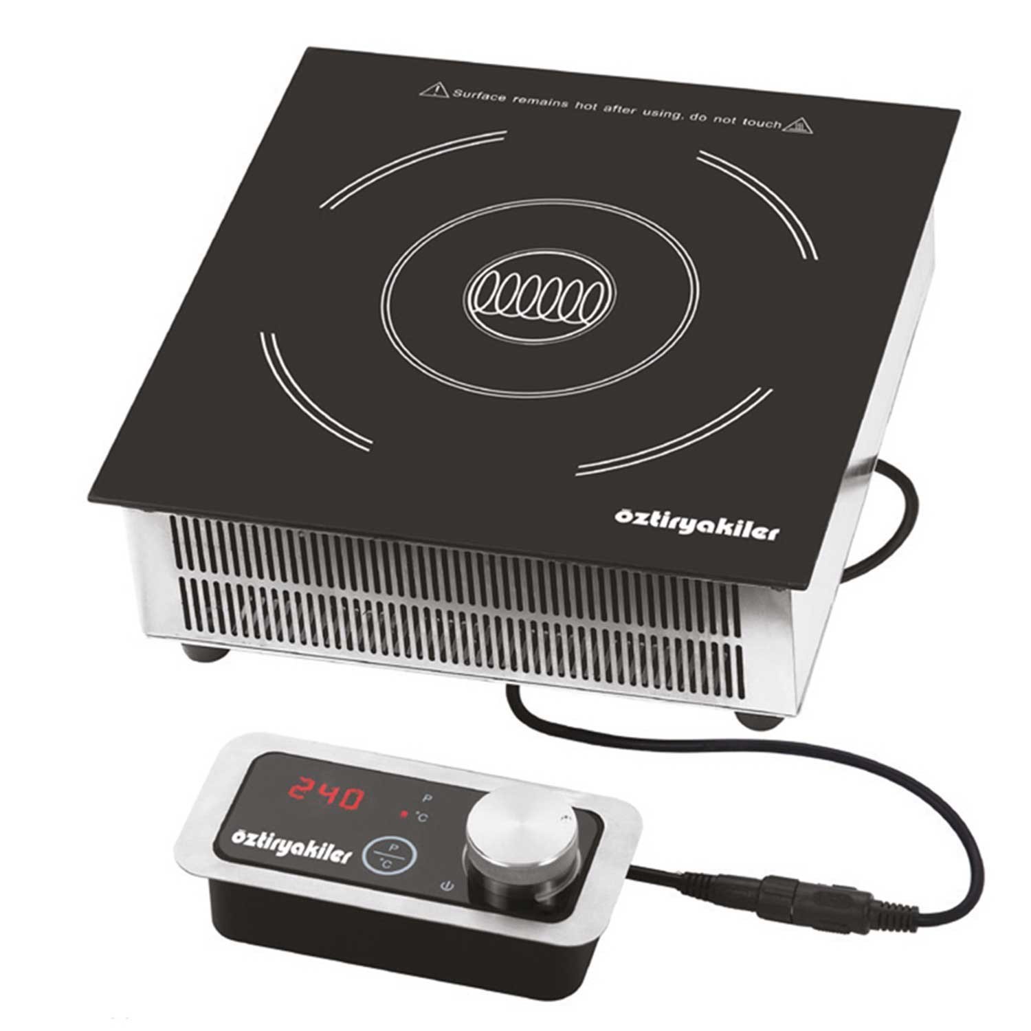 Öztiryakiler Gömme İndüksiyonlu Ocak, 36X38X12 Cm