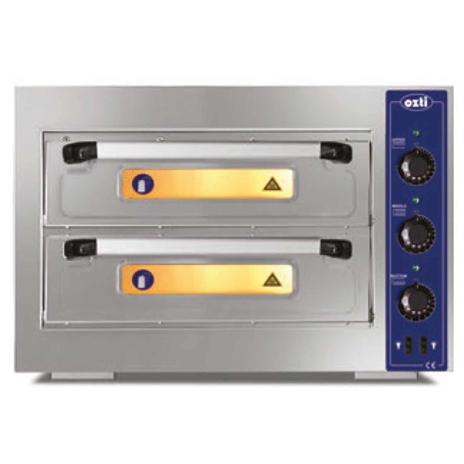 Öztiryakiler Pizza Fırını 6+6 Elektrikli 30 Cm, Öztiryakiler, Pizza ve Taş Tabanlı Fırınlar
