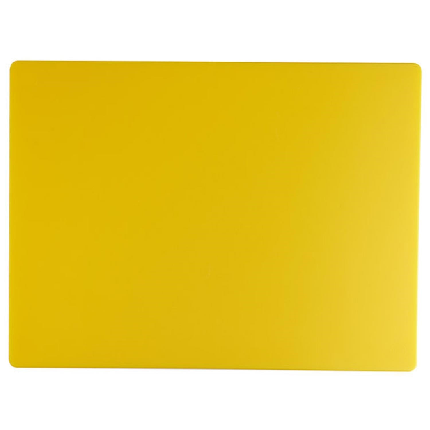 Öztiryakiler Polietilen Kesme Tahtası Sarı 60x40x4 Cm