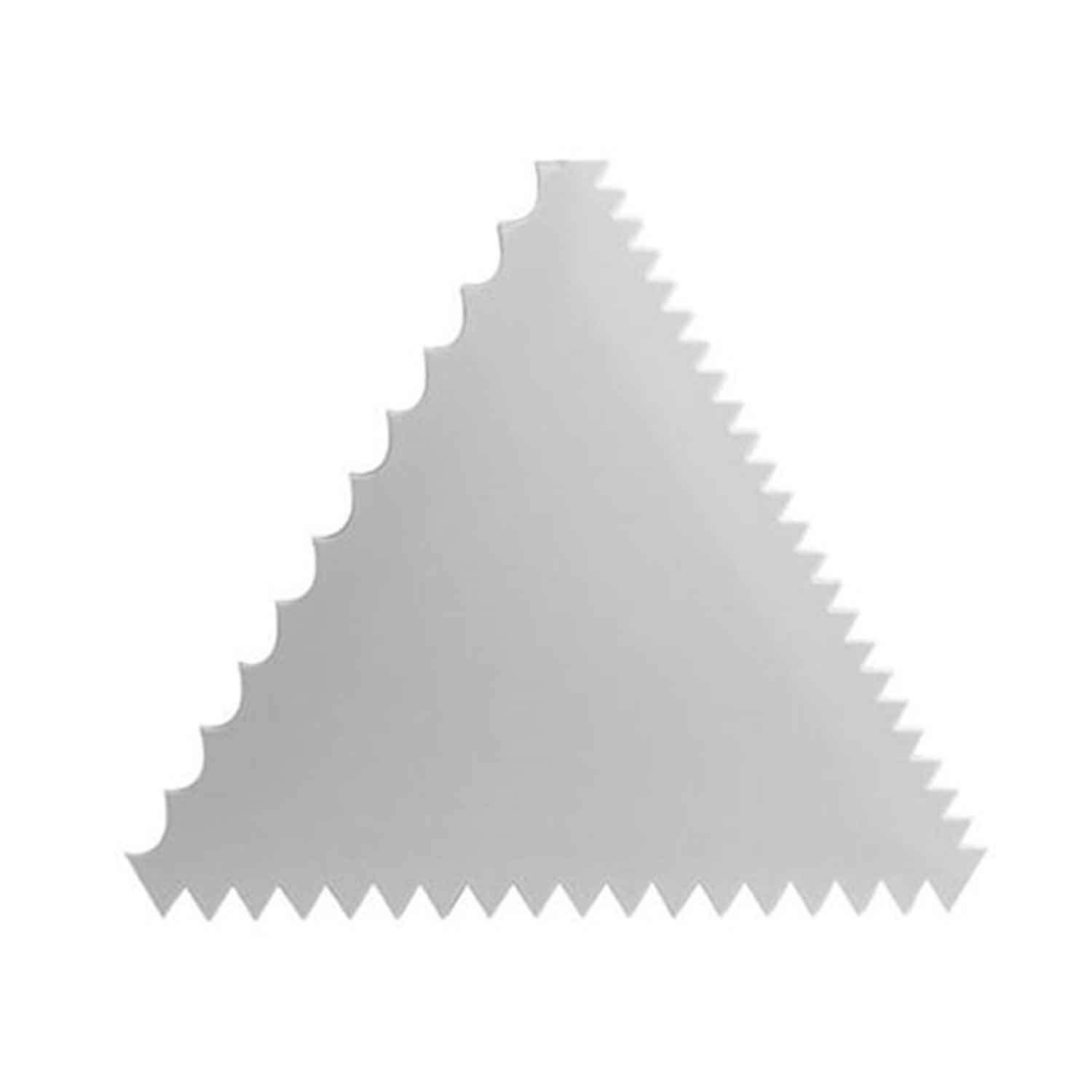 Pasta Sıvama Tarağı, Üçgen Abs Tarak, İles, Plastik Kazıyıcı