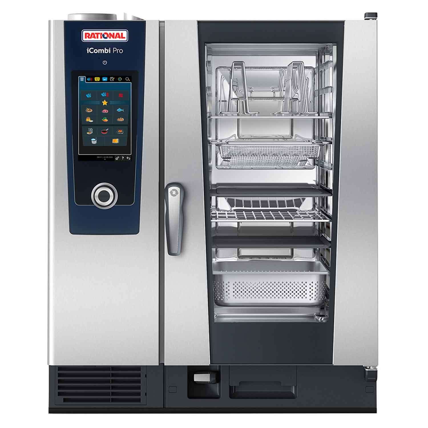 Rational İcombi Pro Fırın, 10x1/1 GN Tepsi Kapasiteli, Elektrikli, Rational, Kategorisiz