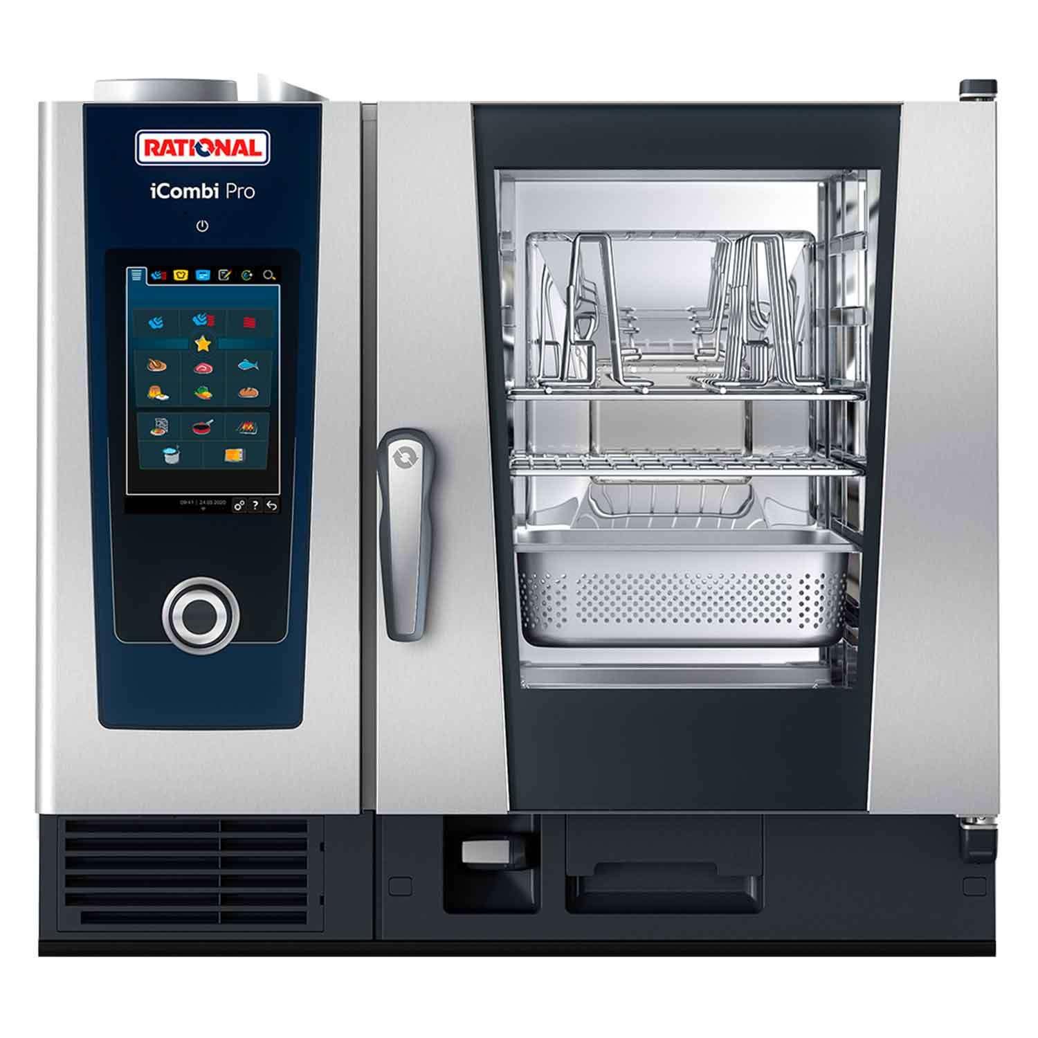 Rational İcombi Pro Fırın, 6x1/1 GN Tepsi Kapasiteli, Elektrikli, Rational, Kategorisiz