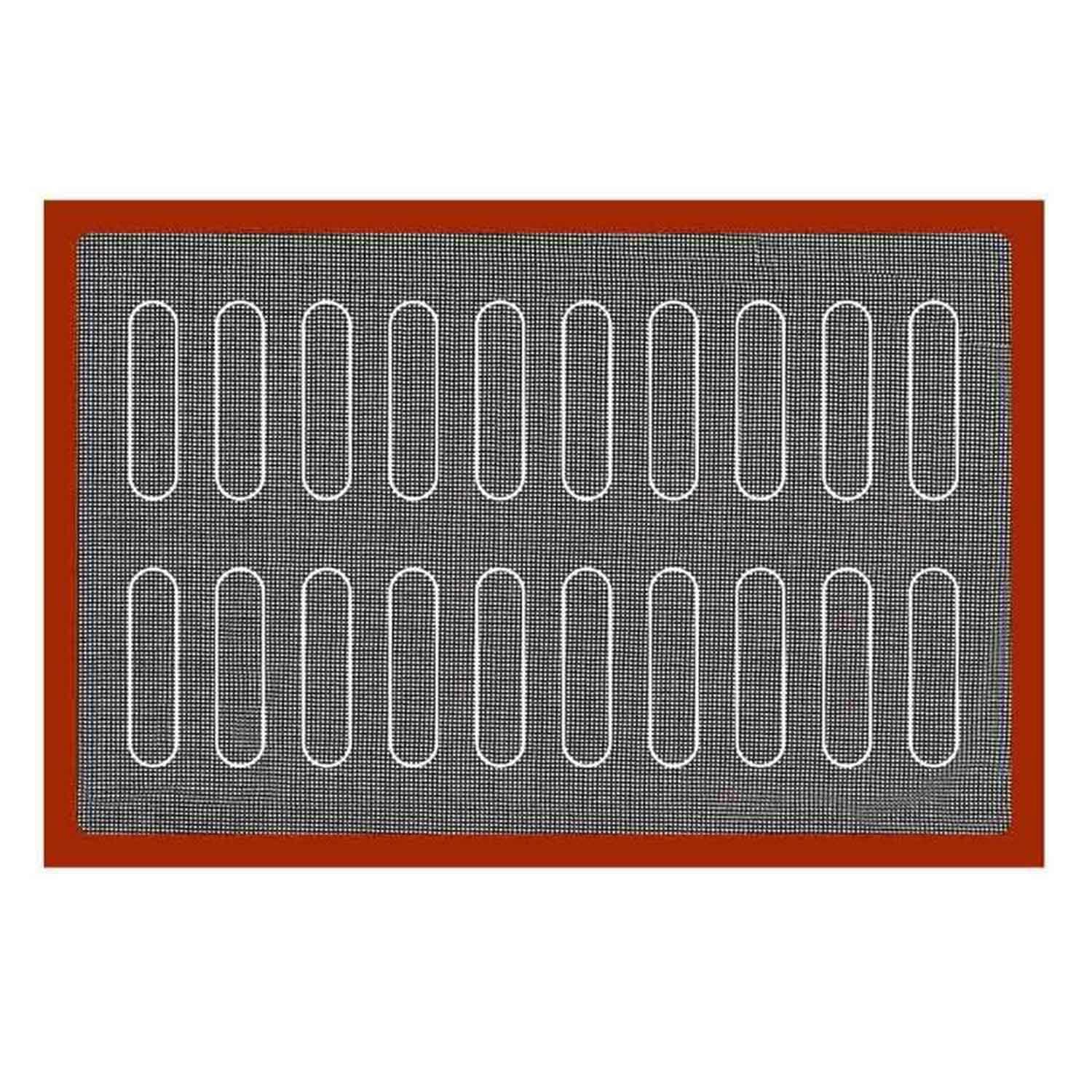 Silikon Delikli Mat Büyük ve Küçük Ekler, Çift Taraflı 40x60 Cm, EPİNOX, Silpat