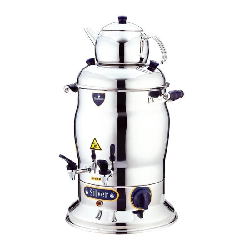 Tek Demlikli Semaver 10 Litre