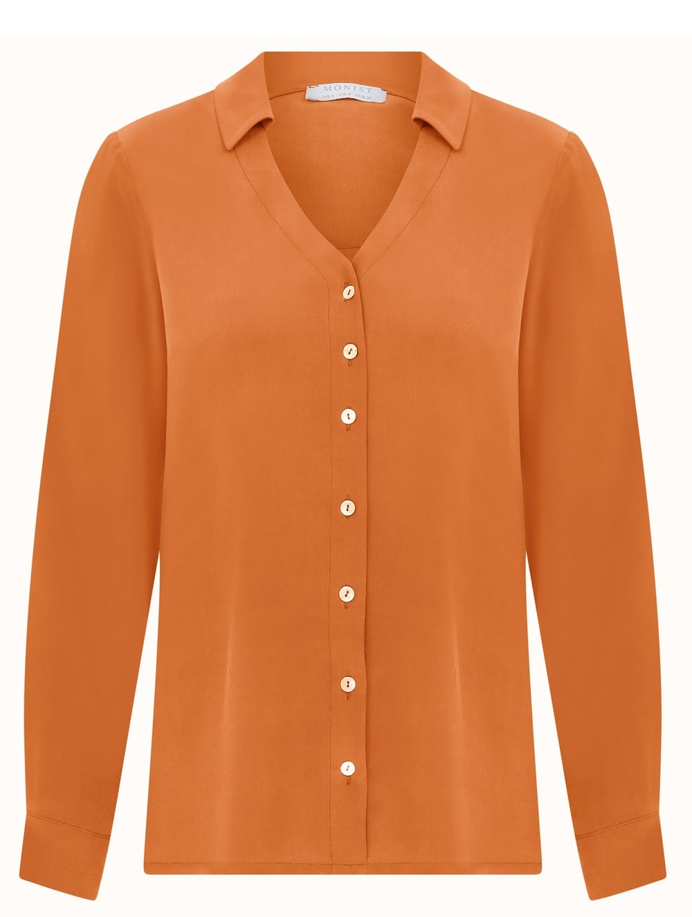 Cool Silk Shirt in Orange Colour RK 60 