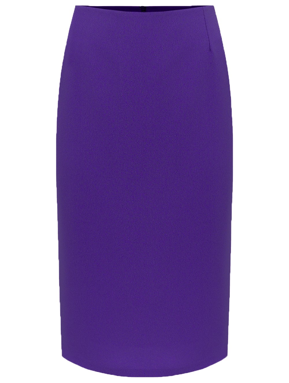 Crepe Pencil Skirt in Light Purple Colour