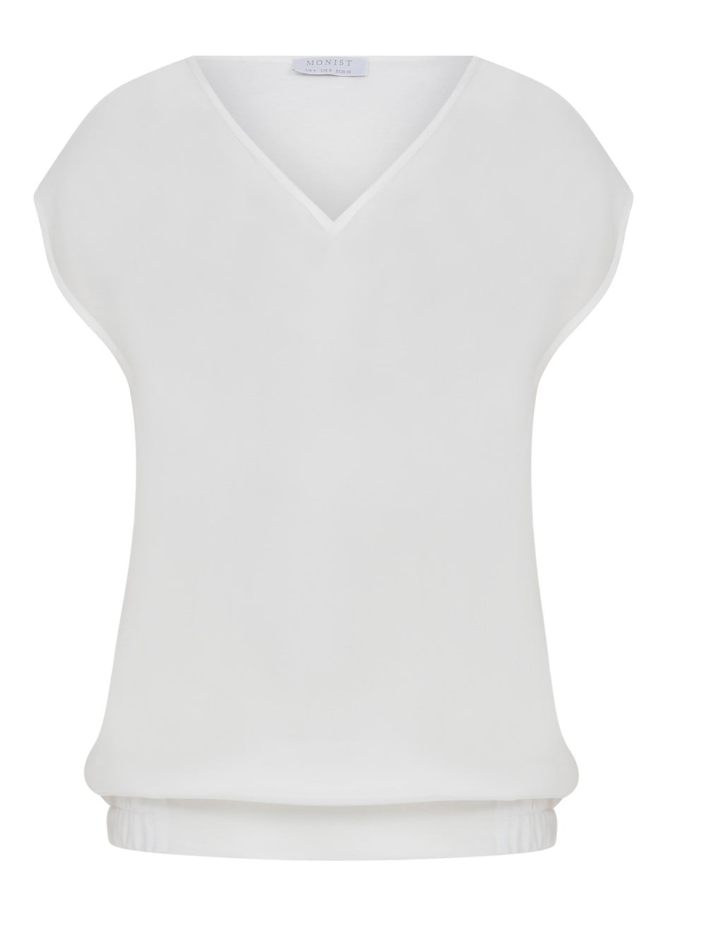 New Generation Drop Shoulder Blouse in White Colour