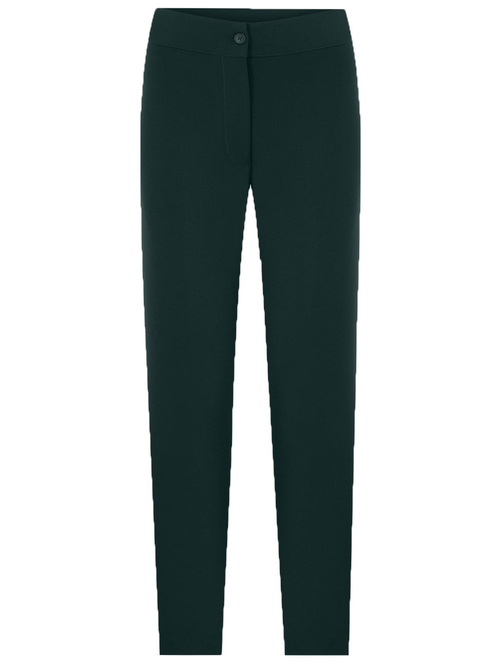 Semi Skinny Pant in Green Colour