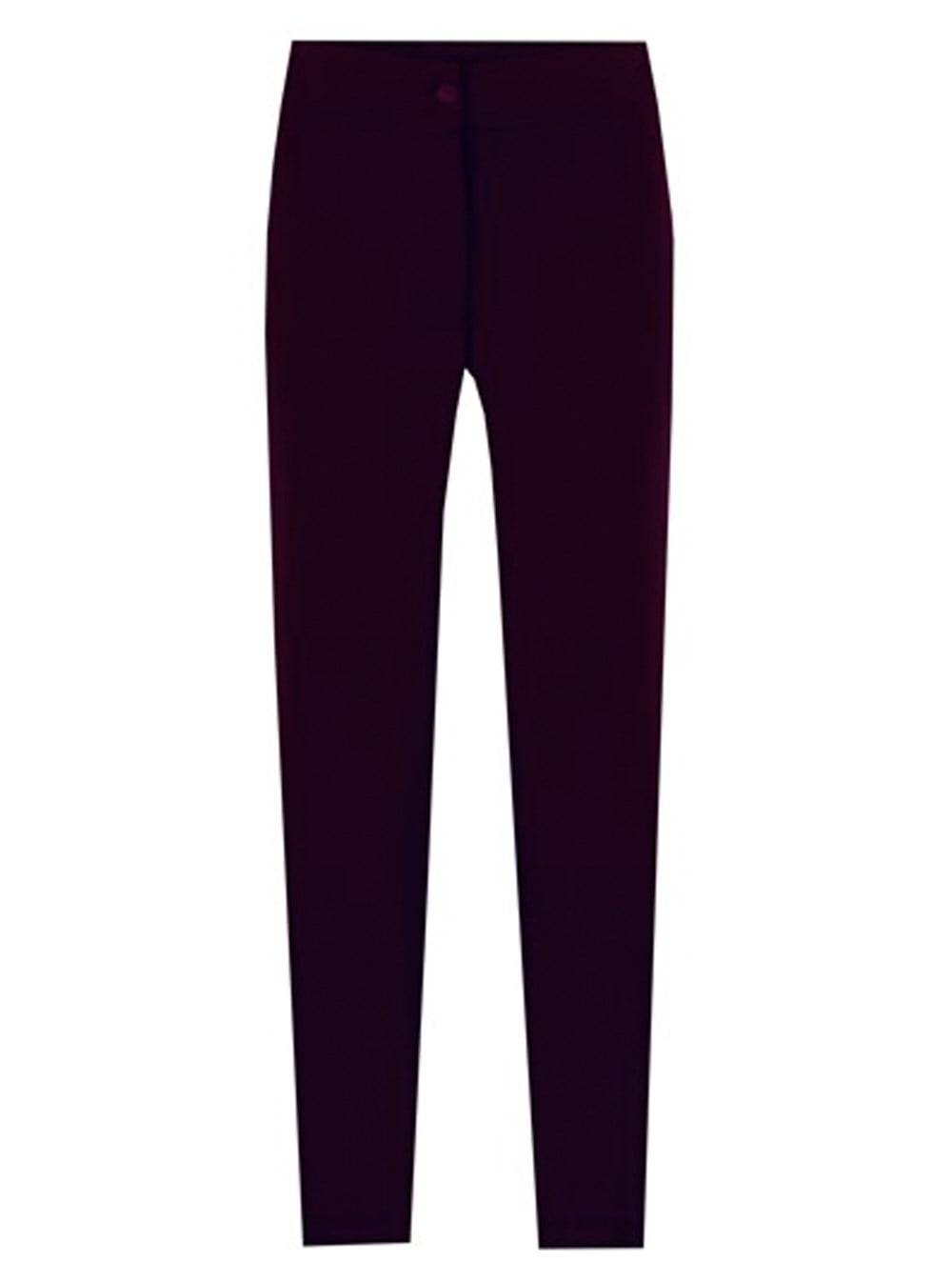 Semi Skinny Pant in Plum Colour