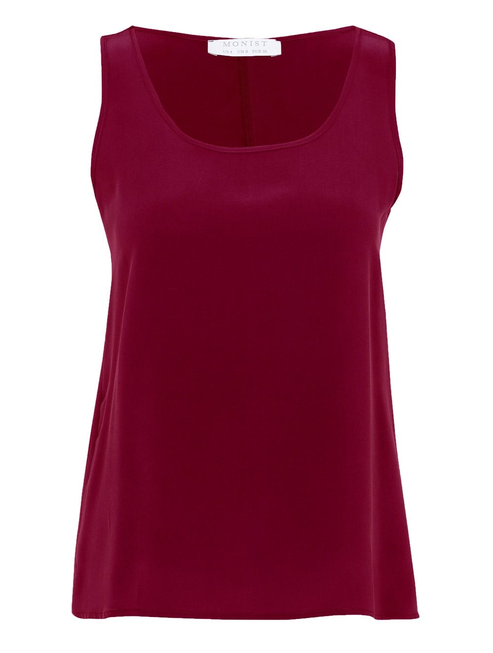 Silk Camisole in Wine Colour