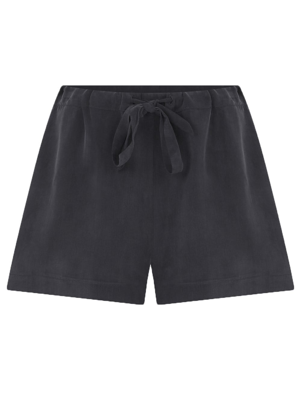 Vegan Cupro Pyjama Short in Anthracite Colour