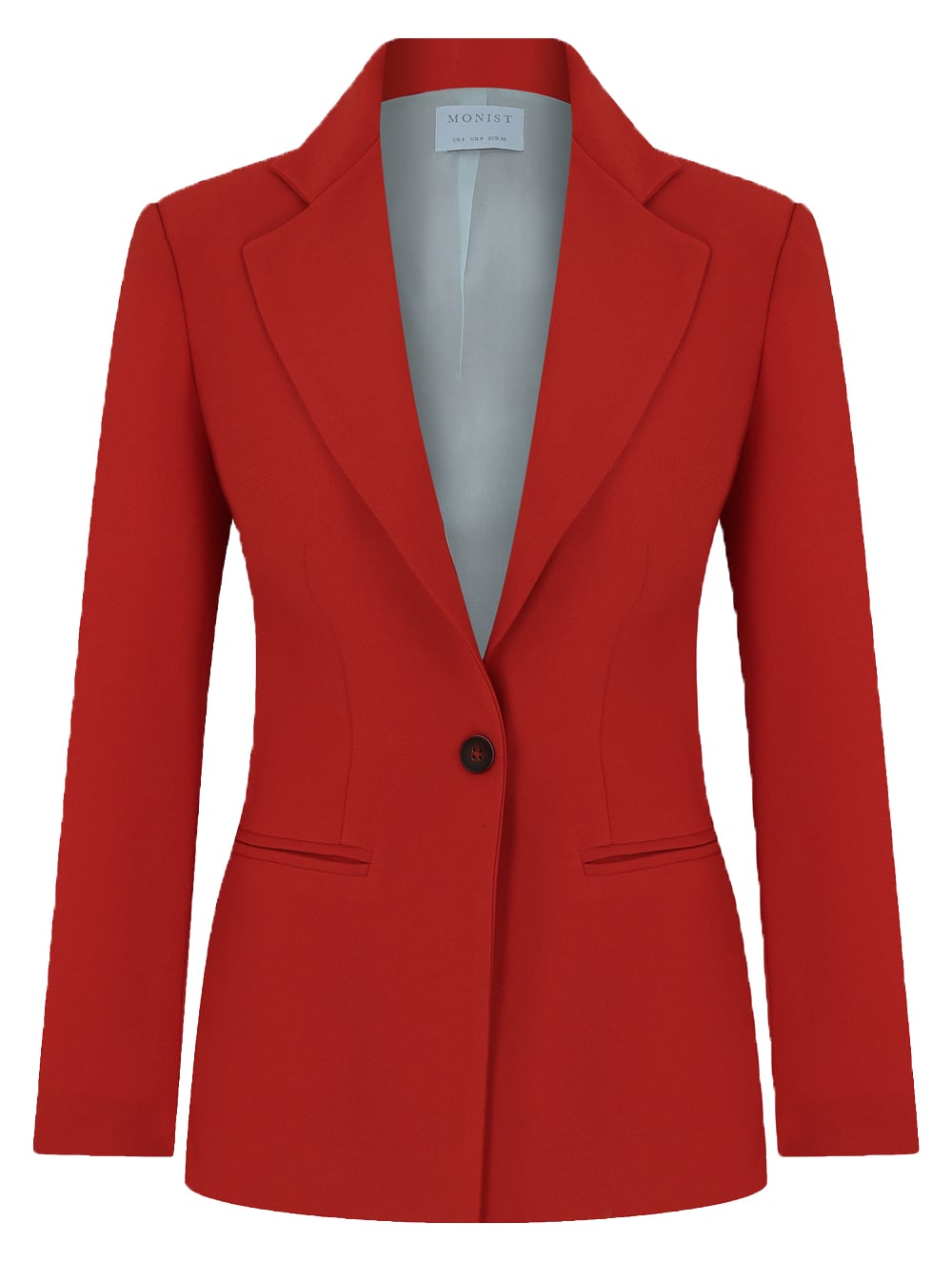 Classic Crepe Blazer in Red Colour RK 216