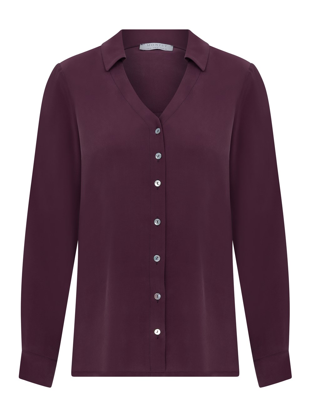 Cool Silk Shirt in Plum Colour RK 63 