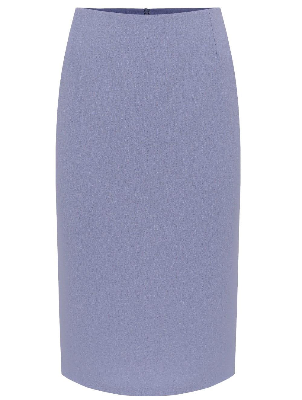 Crepe Pencil Skirt in Lilac Colour