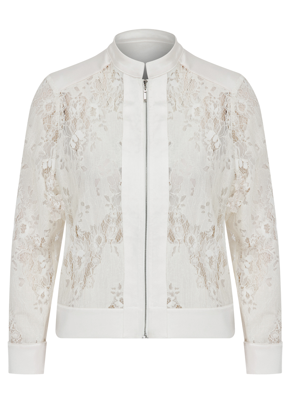 Lace Jacket in Off-White Colour
